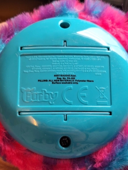 Furby Boom 2013 von Hasbro - Farbe Pink Blau Gestreift